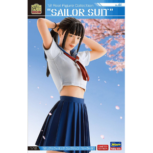 ハセガワ 12リアルフィギュア コレクション No．44 “セーラー服” SP646ﾘｱﾙF44ｾ-ﾗ-ﾌｸ-イメージ1