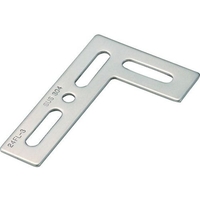 トラスコ中山 TRUSCO ジョイント金具24型フラット ステン寸法100×65 穴数4 FC878EX-2831651