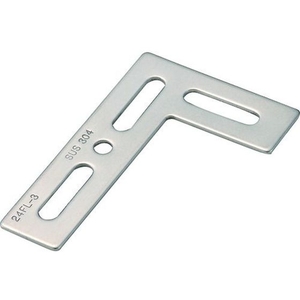 トラスコ中山 TRUSCO ジョイント金具24型フラット ステン寸法100×65 穴数4 FC878EX-2831651-イメージ1