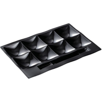 若泉漆器 「和」テイスト ビュッフェプレート 黒 FC877KY-0261000