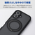 エレコム iPhone 17 ハイブリッドケース 極限 MAGKEEP スタンド ブラック PM-A25AMGSTKMBK-イメージ3