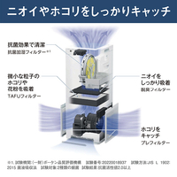 ダイキン MCK556A-C 空気清浄機 加湿ストリーマ空気清浄機 カーム