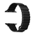 GAACAL Apple Watch Series 1-8/SE1-2(38/40/41mm)用マグネット式PUレザーバンド ブラック W00186BKA-イメージ1