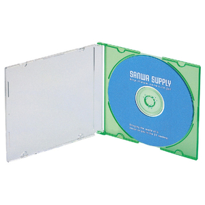 サンワサプライ Blu-ray・DVD・CDケース(スリムタイプ・50枚セット・5色ミックス) ミックス FCD-PU50MXN2-イメージ2