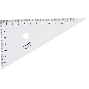 西敬 15cmがくどう三角定規(目盛12cm) FC55859-GT-5-イメージ1