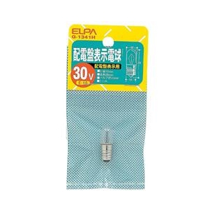 エルパ 配電盤表示電球 E10口金 0．11A形 クリア 1個入り G-1341H-イメージ1