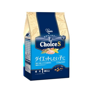 アースペット ファーストチョイス choiceS ダイエットしたい子に 成犬1歳以上 2.2kg FCE897K-イメージ1