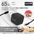 エレコム USB Power Delivery 65W AC充電器(C-Cケーブル付属/1．5m) ブラック MPA-AC12565BK-イメージ3
