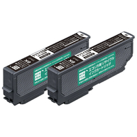 エコリカ SAT-BK2P 互換リサイクルインクカートリッジ ブラック ECI-ESATB-2P