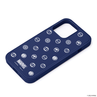 PGA iPhone 13 Pro用MagSafe対応 抗菌ハイブリッドケース アイコン PG-DMGPT21N05MVL