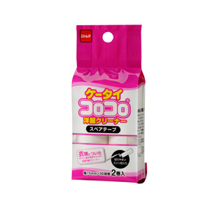 ニトムズ スペアテープ ケータイコロコロ 洋服用 2巻入り C0447 ニトムズ スペアテープ ケータイコロコロ 洋服用 2巻入り C0447