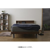 アイリスオーヤマ SNBSDﾌﾞﾗｳﾝ すのこベッド セミダブル ブラウン