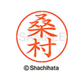 シヤチハタ ネームペン用ネーム シルバー 既製 桑村 FC46786-X-GPS-1015