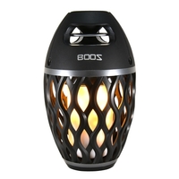 BOOS HNB-RS1 ワイヤレスポータブルスピーカー 炎音 ブラック