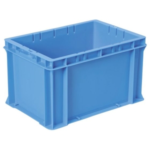 ＤＩＣプラスチック F型コンテナF-21 外寸:W424×D291×H244.5 青 FC975GW-5011701-イメージ1