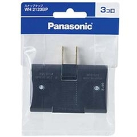 パナソニック スナップタップ(3個口) ブラック WH2123BP