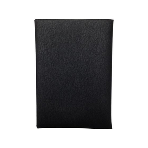 コンサイス ブックカバー 皮革調 No.5 B6 黒 FC336SU-BK5-BK-イメージ1
