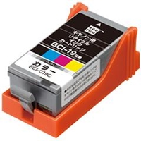 エコリカ リサイクルインクカートリッジ カラー ECI-C19C