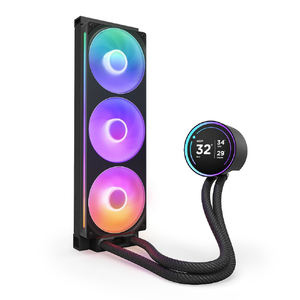 NZXT 簡易水冷CPUクーラー 120mm シングルフレームファン採用 KRAKEN Elite (2024)  F360 RGB CORE ブラック RL-KR36E-B2-イメージ6