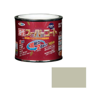 アサヒペン 油性スーパーコート 1／5L ソフトグレー FC298NV