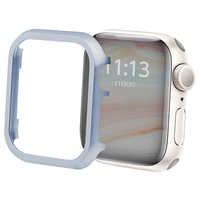GAACAL Apple Watch Series 1-3 [38mm]用メタリックフレーム ブルー W00114B1