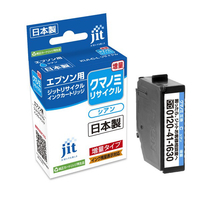 JIT エプソン用リサイクルインクカートリッジ (増量) KUI-C-L対応 シアン JIT-EKUICL