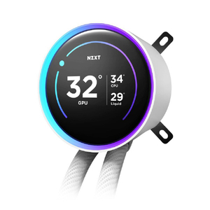 NZXT 簡易水冷CPUクーラー 120mm シングルフレームファン採用 KRAKEN Elite (2024)  F240 RGB CORE ホワイト RL-KR24E-W2-イメージ2