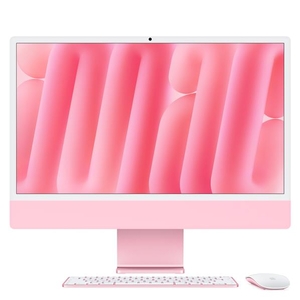 Apple 24インチiMac Retina 4．5Kディスプレイモデル： 12コアCPUと12コアGPUを搭載したApple M6チップ, 16GB, 256GB SSD - ピンク MH1P4J/A-イメージ1