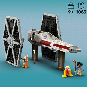 レゴジャパン LEGO スター・ウォーズ 75393タイ・ファイターとXウィング 75393ﾀｲ･ﾌｱｲﾀ-ﾄXｳｲﾝｸﾞ-イメージ6