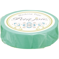 ニチバン ニチバン プチジョア マスキングテープ ライトブルー 15mm×18m FCG037V-PJMT-15S058