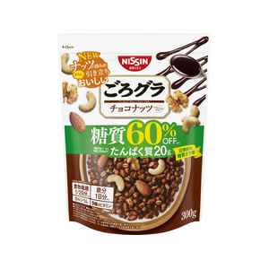 日清シスコ ごろグラ 糖質60%オフ チョコナッツ FCJ477E-イメージ1