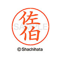 シヤチハタ ネームペン用ネーム シルバー 既製 佐伯 FC47775-X-GPS-2163