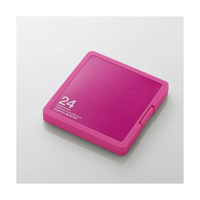 エレコム メモリカードケース/インデックス/SD12microSD12 ピンク CMC-SDCPP24PN