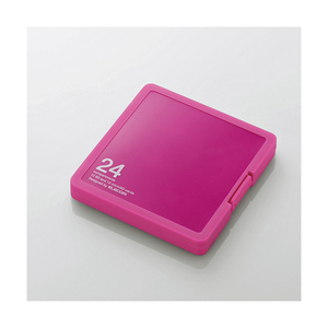 エレコム メモリカードケース/インデックス/SD12microSD12 ピンク CMC-SDCPP24PN-イメージ1
