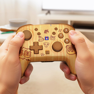 HORI あつまれ どうぶつの森 ワイヤレスホリパッド TURBO for Nintendo Switch  2 DIYライフ NSX205-イメージ3