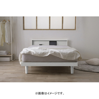 アイリスオーヤマ SNBSDﾎﾜｲﾄ すのこベッド セミダブル ホワイト