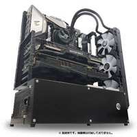 長尾製作所　オープンフレーム ver.E-ATX 長尾製作所、パーツの造形美を楽しむE-ATX対応の大型オープン