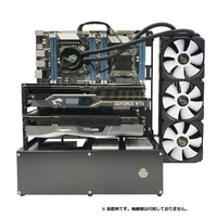 長尾製作所 N-FRAME-EATX オープンフレーム ver．E-ATX ブラック