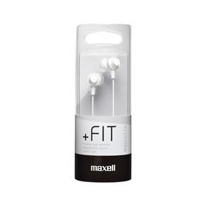 マクセル カナル型インナーイヤーヘッドホン ＋FiT ホワイト MXH-C110WH-イメージ2
