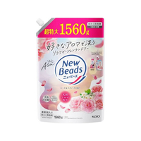 KAO ニュービーズ ローズ&マグノリアの香り つめかえ用 1560g FCF914G-60-8059-46