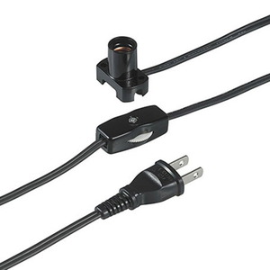 エルパ コード付ソケット ブラック KP-M1215NH(BK)-イメージ1