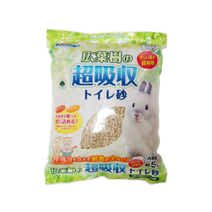 ドギーマン 広葉樹の超吸収トイレ砂 5L FC05939-イメージ1