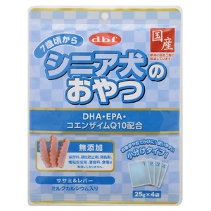デビフペット シニア犬のおやつ DHA・EPA・コエンザイムQ10配合100g ｼﾆｱｹﾝﾉｵﾔﾂDHA EPA100G-イメージ1
