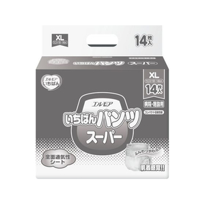 カミ商事 FCE021U エルモア いちばんパンツスーパー XL 14枚