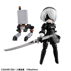 メガハウス デスクトップアーミー  NieR：Automata Ver1．1a コラボ 2B ﾃﾞｽｸTAﾆ-ｱVER11Aｺﾗﾎﾞ2B-イメージ1