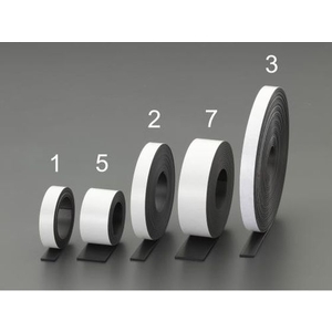 エスコ マグネットテープ 粘着付 13mm×760mm FCY6781-EA781GA-1-イメージ1