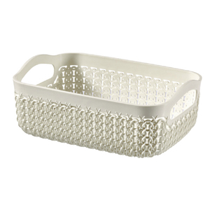 藤栄 バスケット A6 Knit ﾆﾂﾄﾊﾞｽｹﾂﾄA6WH-イメージ1