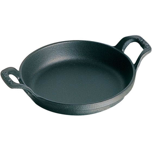 STAUB ストウブ ラウンドスタッカブルディッシュ 16cm ブラック40509-553 FC656LE-1896600-イメージ1
