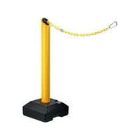 Reelex/反射プラチェーン内蔵ポールバリネオ2 イエローBNR-685YST FC176XH-6591024