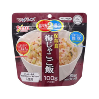 サタケ 非常食 マジックライス うめじゃこご飯 100g 5年保存 FCF539V-1FMR31012CE